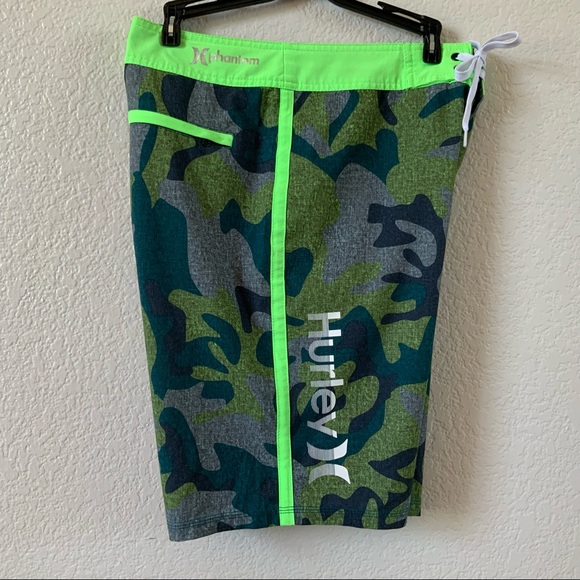 Hurley Swim Hurley Phantom Camo Board Shorts Sz 32 Poshmark